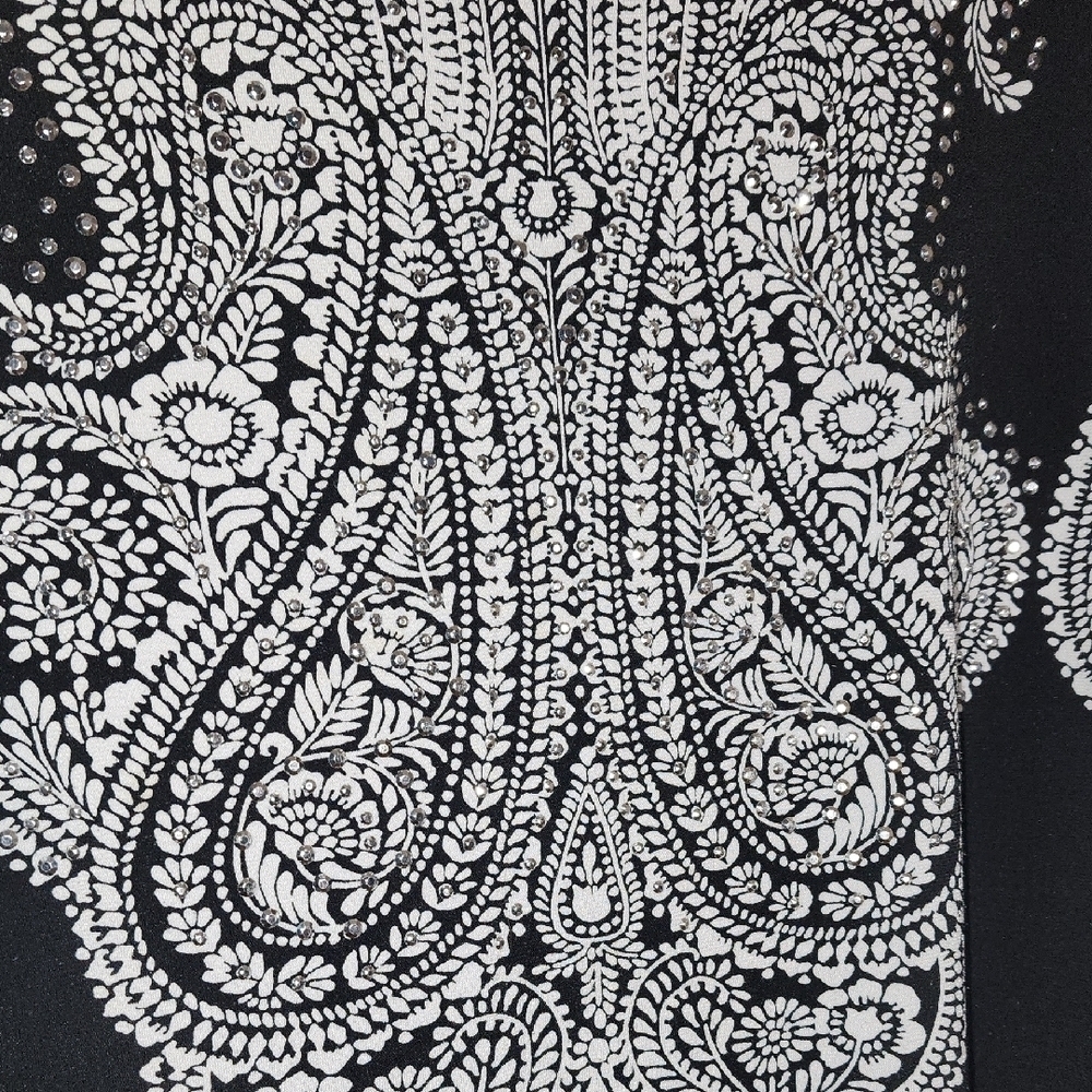 Jm Collections Embelished Blouse - Picture 3 of 5